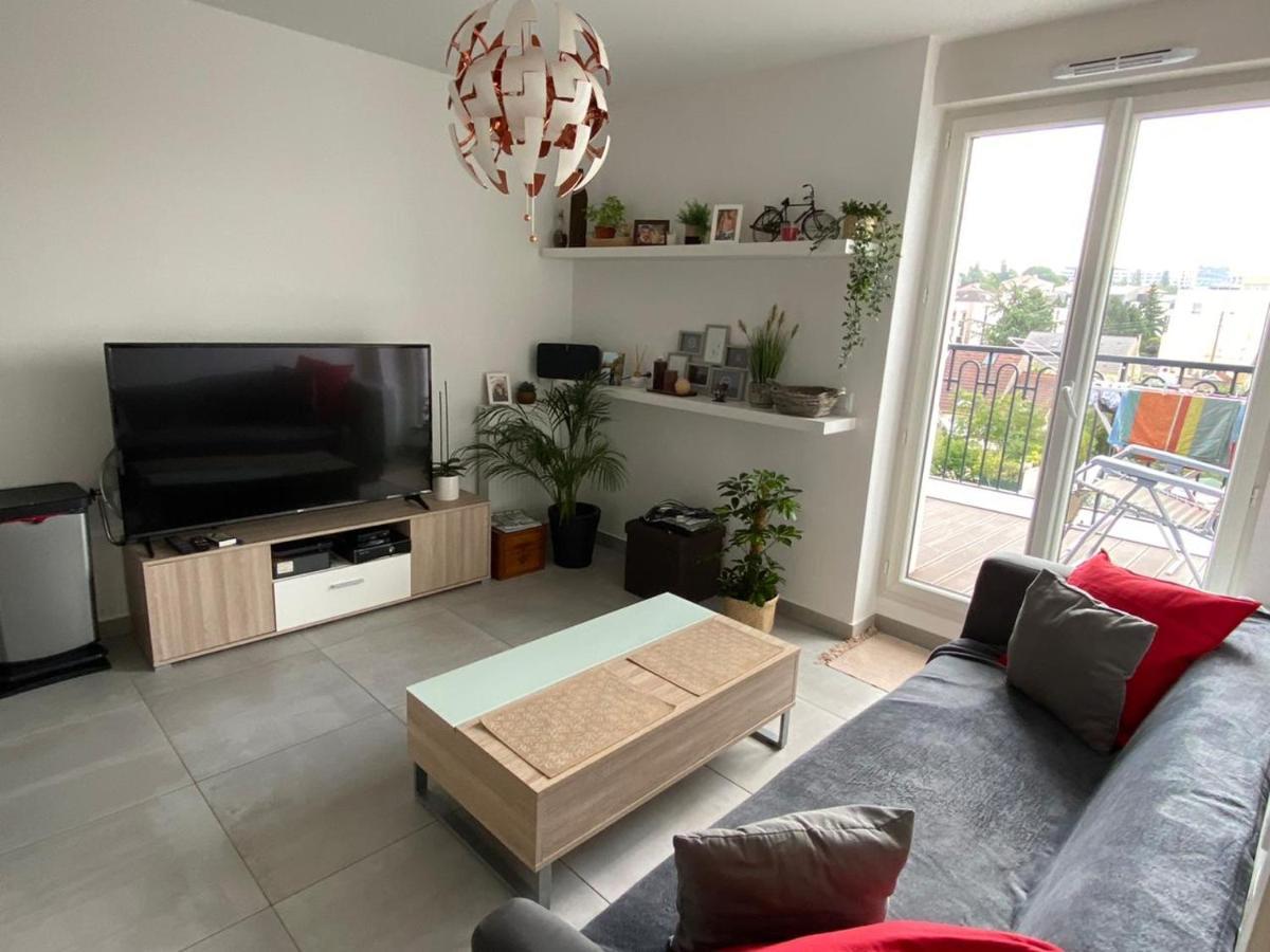 35M2 Neuf, Plein Sud, Dernier Etage Avec Terrasse Apartment Noisy-le-Grand Ngoại thất bức ảnh